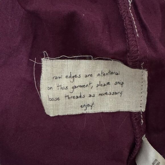 Free People Angel Lace Burgundy Mini Dress Size SP - Picture 8 of 8